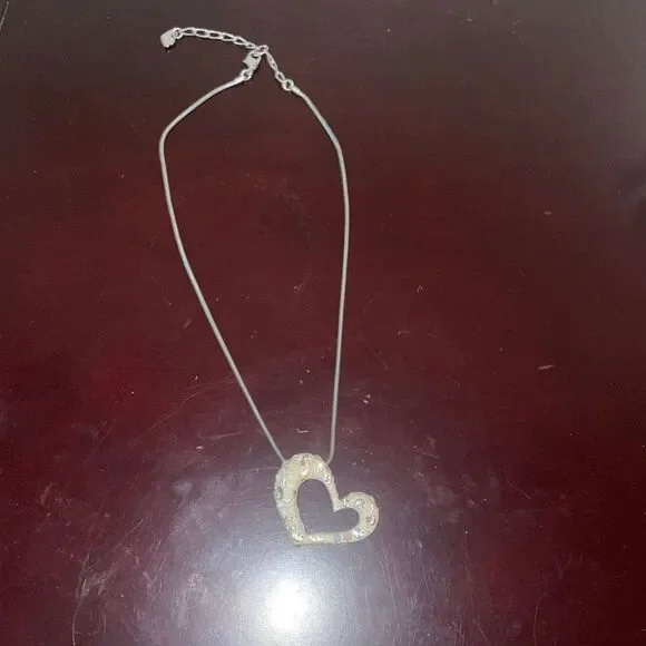 Swarovski rare 2000 slanted heart from their snow princess collection
